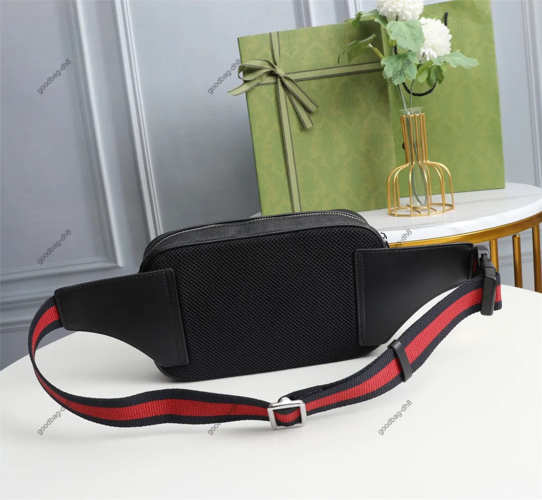 Men Women High quality Waist Bags Canvas Leather Sport Runner Fanny Pack Belly Waists Bum Fitness Running Belt Back Grid Bag222y