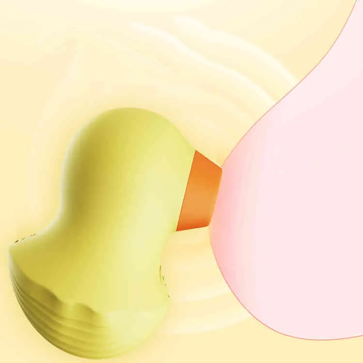 NXY Vibrateurs Tibe hi egg petit canard jaune suce des jouets, vibre et rebondit, appareils de masturbation pour femmes, plaisir privé du plaisir, amusant 0222