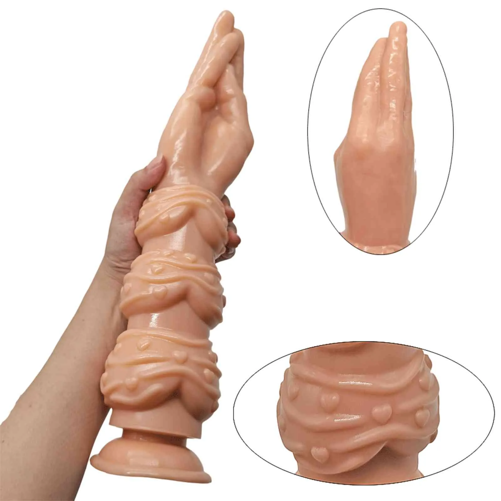Realistische Penis Fisting Riesendildo Saugnapf Anal Dildo18 Sex Spielzeug Butt Plug Partikel Spirale Masturbieren Für Frauen Männer Orgasmus2965156