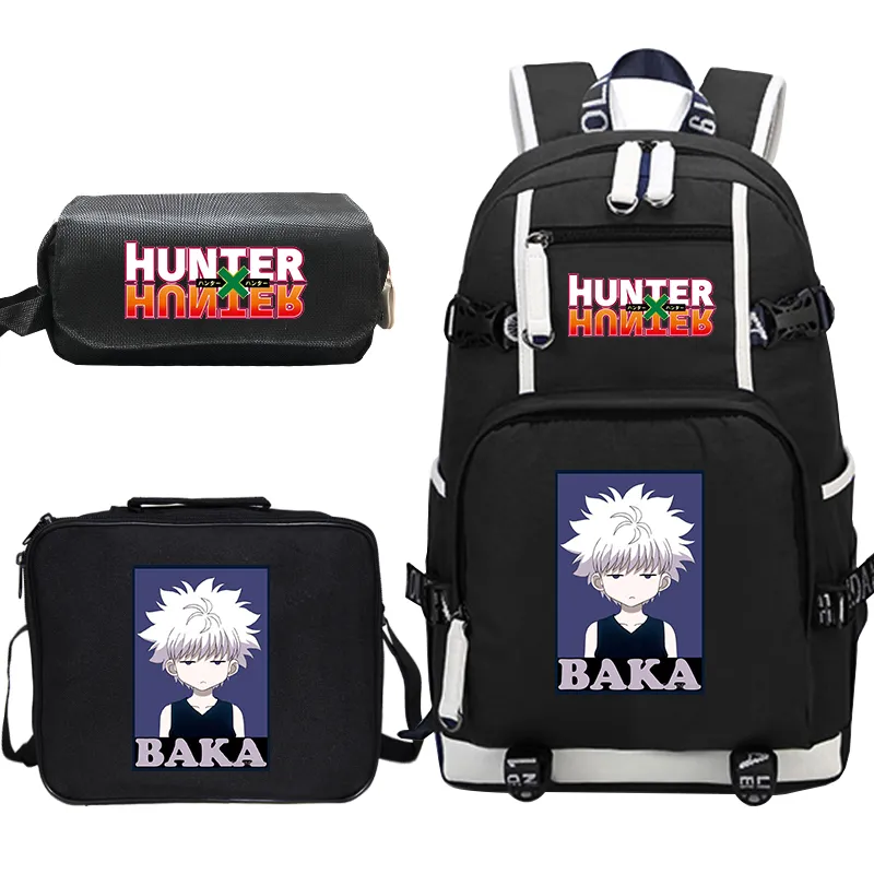 Mochila set Hunter xティーンエイジャーの女の子のためのハンタープリントスクールバッグ