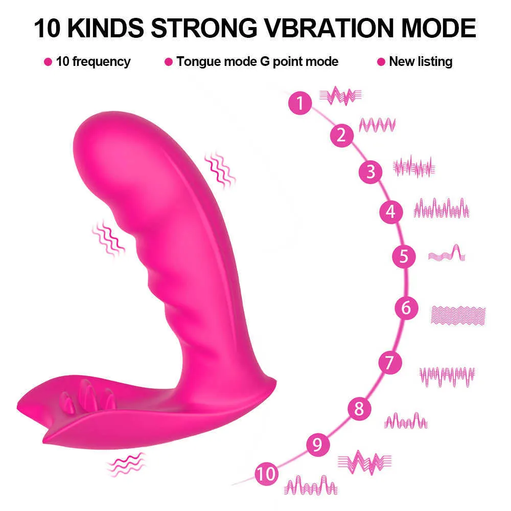 Itens de massagem wearable borboleta vibrador vibrador controle remoto sem fio g ponto clitóris estimulador vagina massageador brinquedos sexy para w276h