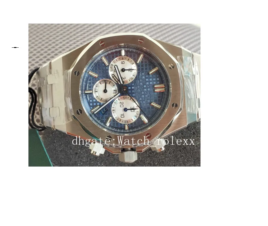 Herren-Armbanduhr von Super-Top-Qualität, Chronograph, Workin OM Maker, 40 mm, Cosmograph, Edelstahl, CAL 7750, ETA-Uhrwerk, automatische Herren-Beze237 m