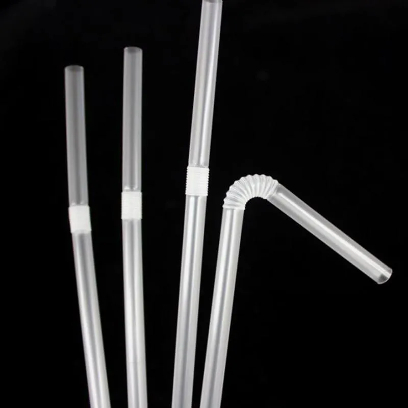 Drinking Straws Cafe Rietjes Straight bent Straws Wedding Banquet Supplies Plastic Kitchen Accessories Cocktail Decora234y