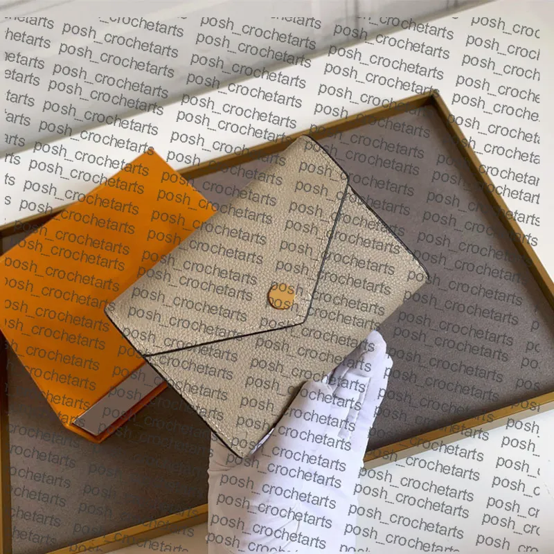 Enveloppe en cuir en relief portefeuille court pour les petits portefeuilles kaki de goods pour femmes vendus w box336i