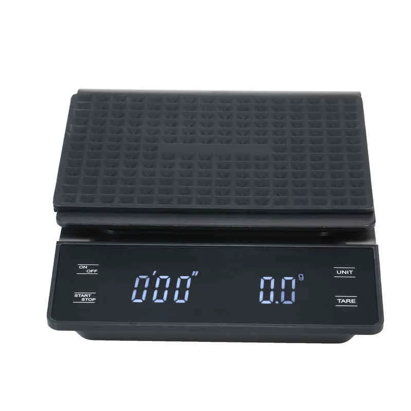 0.3g ~3000g High Precision Digital Scale with Waterproof Surface Electronic Scale LED Display with Backlight Health Monitoring H1229