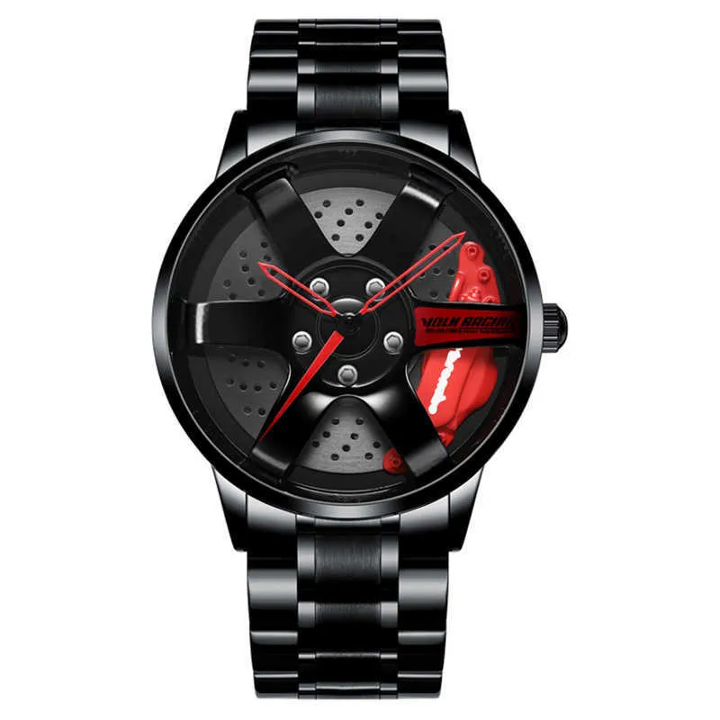 NEKTOM TE-37 Car Wheel Watch Men Quartz Watch Drop Luxury men wrist Watch206A