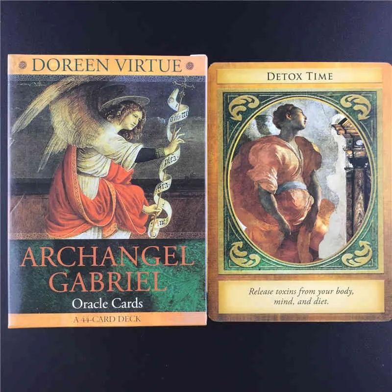 Archange anglais Gabriel oracles s Tarot jeu de société pour ami fête divertissement jouets Divination carte à jouer