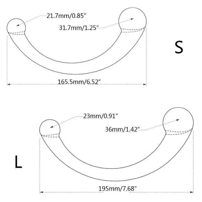 NXY Giocattolo adulti 316 Acciaio inossidabile G spot Bacchetta da massaggio Bastone in metallo Pene a doppia estremità P Spot Stimolatore Plug anale Dildo Giocattoli del sesso donne Uomini 1118