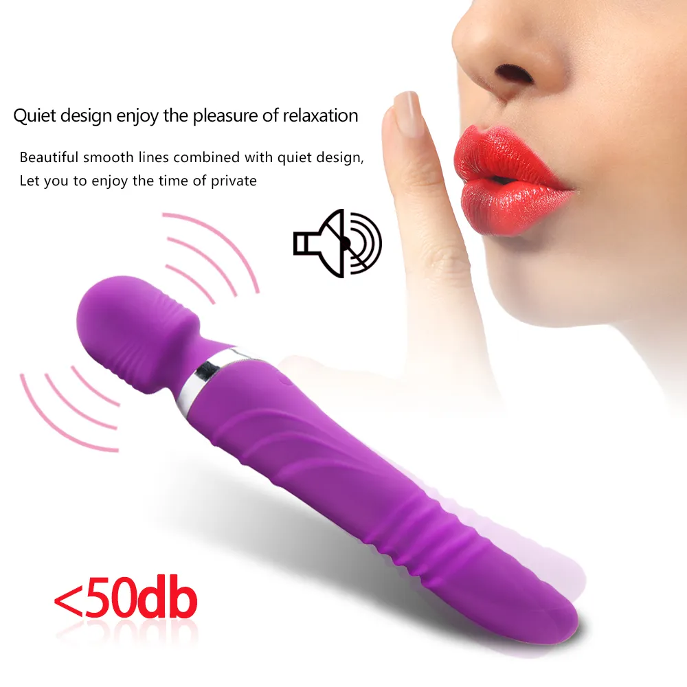360 roterande uppvärmning dubbel vibrator för kvinnor klitoris stimulator g spot vagina big dildo kvinnliga sexiga leksaker vuxna