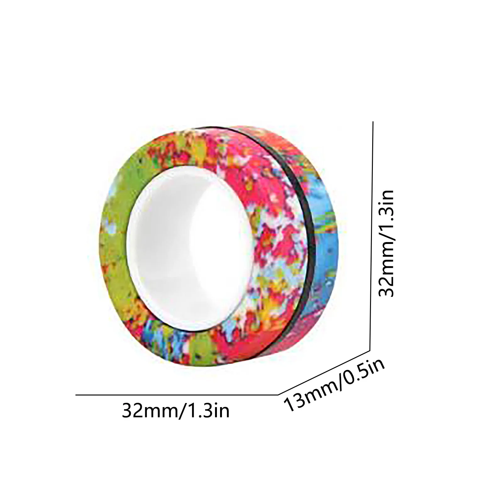 Bague magnétique de Noël, jouets magnétiques, bloc magnétique, Spinner à main, ensemble de jouets empilables, Bracelet magnétique, anneau magique, cadeau 6295888