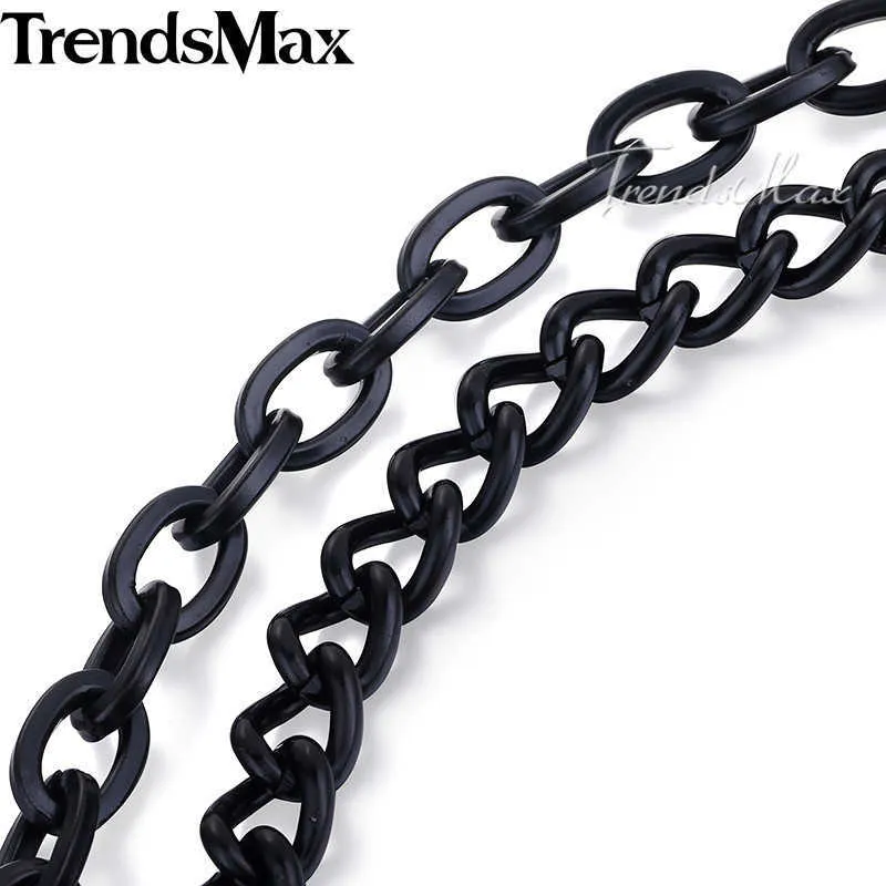 Black Tone Pants Chain for Men Women 2 Lines Curb Chain Punk Jean Adjustable Hip-hop Metal Clothing Accessories Jewelry Pc03 H0915