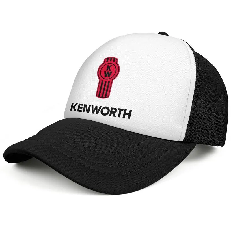 Kenworth W900 Trucks Mekanik Drive Dump Mens and Women Justerable Trucker Meshcap Designer Cool Personalized Classic Baseballhat8655292