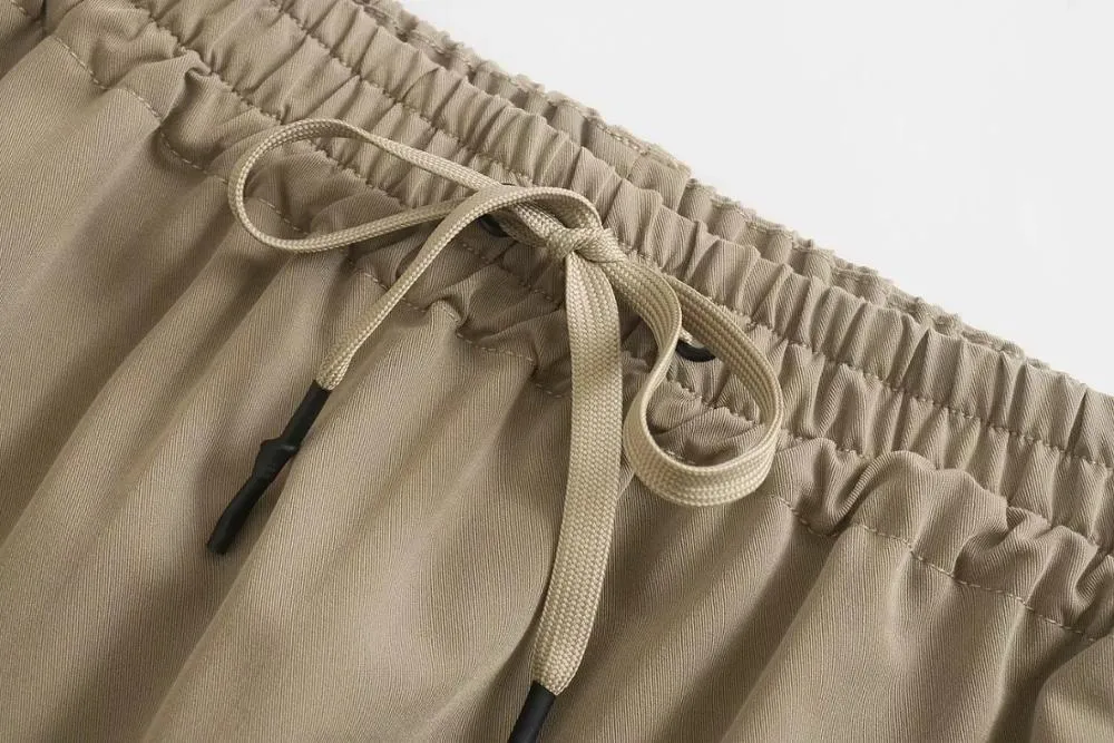 Женщины осень зима MIDI Djustable эластичная емкости тайный юбка женские моды вскользь юбки 210520
