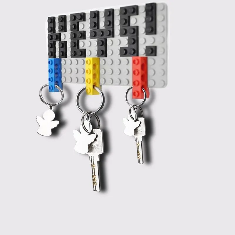 Nyckelringar 100% rostfritt stål tomt ängelknappar charmkedjor hög polerade personliga nyckelringar chaveiro hela 10st263k