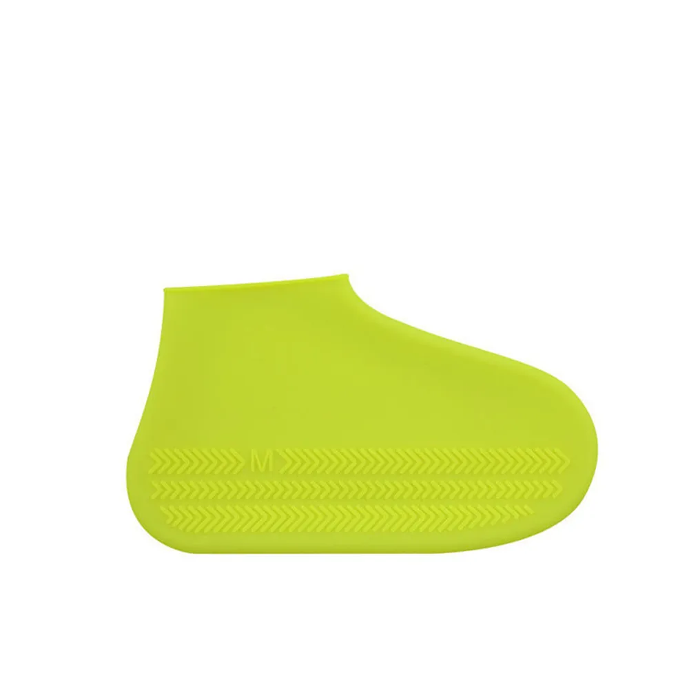새로운 실리콘 슈 커버 방수 및 방수 착용 방지 장화 휴대용 방수 신발 커버 남성과 여성 도매