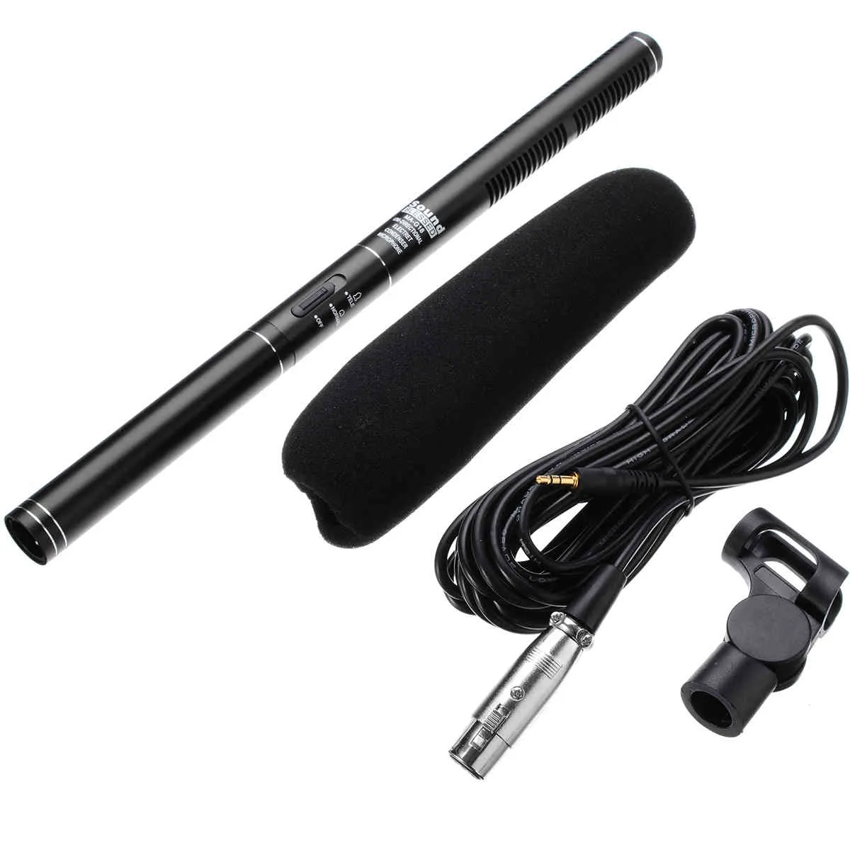 New Arrival 100Hz-16KHz G18 Condenser Microphone Interview Mic For DSLR Camera Video Camcorder Effective Range 