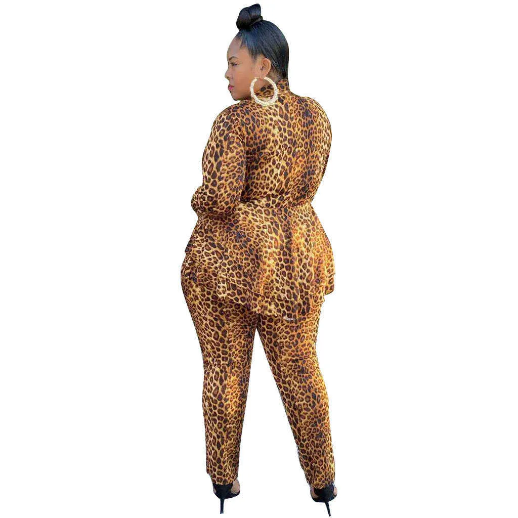Afrikanische Frauen Sets Drucken Langarm Blazer Jacke Hosen Anzüge Büro Dame Elegante 2 Stück Set Business Outfits Afrika Kleidung y0625