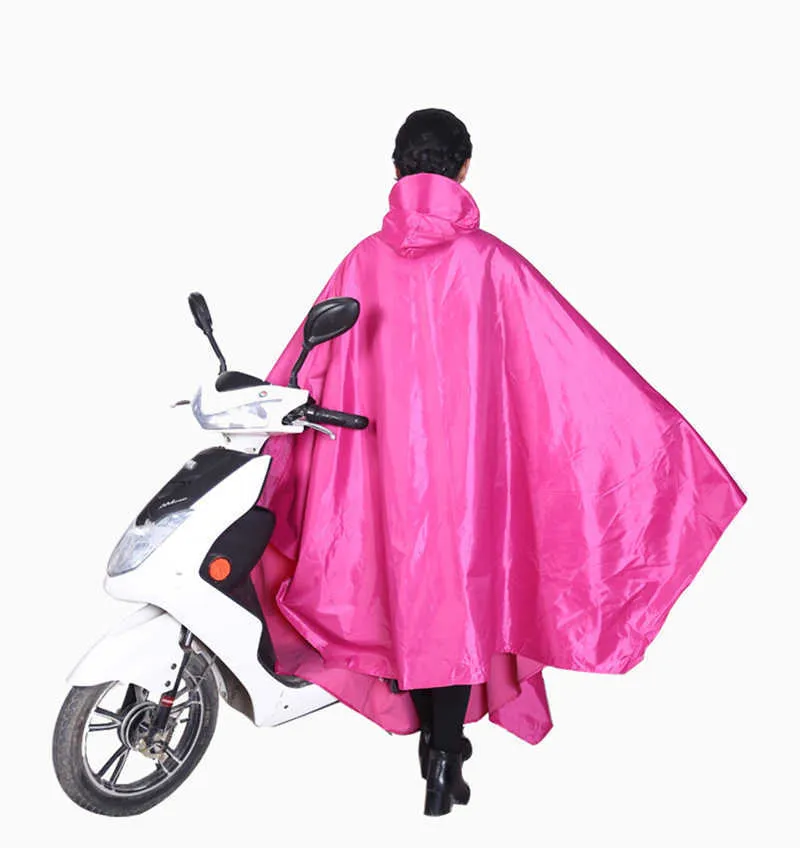 EVA vélo électrique Imperméable Vélo Capuche Imperméable Poncho Vêtements De Pluie À Capuche Pour Moto Vélo Hommes Femmes Housse De Pluie 211025