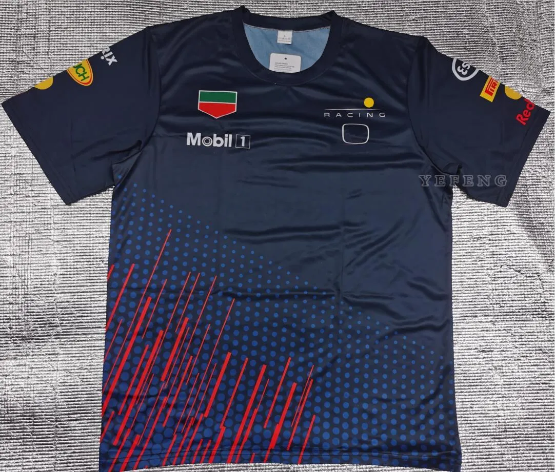 Motorsportteam Red Color Bull Teamline Renntrenntrennschaft Petronas GP Kurzarm Shirt Kleidung MX Dirt Bike Cycling 7255433