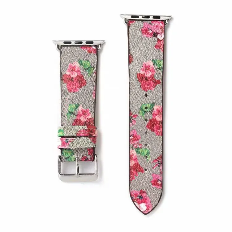 G Designer Strap Cinturini 41mm 45mm 42mm 38mm 40mm 44mm iwatch 2 3 4 5 6 7 cinturini in pelle ape serpente fiore Bracciale Fashion Stripes Ivy001