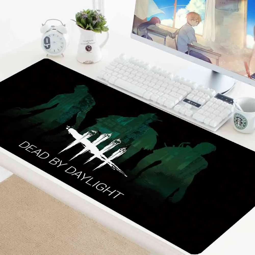 Dead by daylight الألعاب اكسسوارات الكمبيوتر الوسادة لوحة المفاتيح لعبة pc gamer notbook play mats محمول الوسادة إلى الماوس