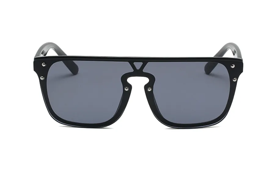 1082 Polarized glass designer brand classic pilot sunglasses fashion women sun glasses UV400 gold frame green mirror lens wit267x