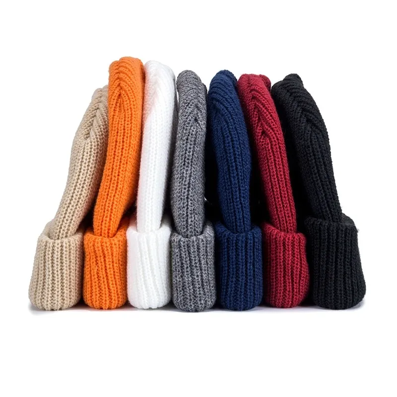 Dubbelzijdig Beanie Caps TN Merk Mannen Herfst Winter Hoeden Sport Gebreide Muts Dikker Warm Casual Outdoor Hoed Cap6243463