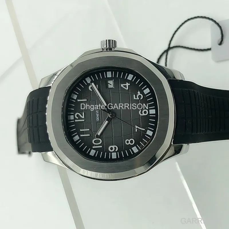 Movimento automático 2021 relógios masculinos pulseira de borracha confortável fecho original vidro super luminoso montre de luxo2717