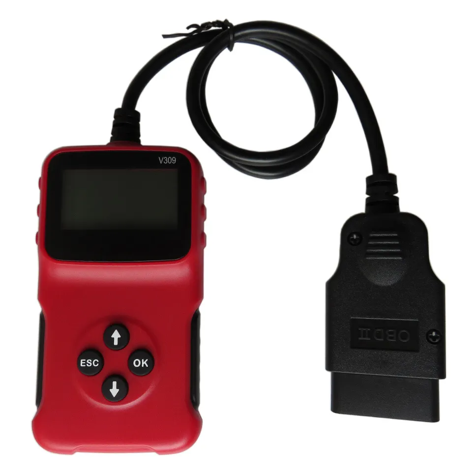 ELM327 V309 Bil OBD2 Scanner OBDII Auto Diagnostic-Tools Interface ELM 327 OBDII OBD 2 kodläsare Kontrollera motorfel Scan-verktyg