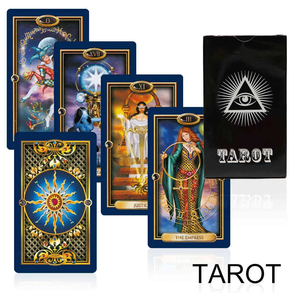 Tarot Deck 78 Cards 2021 Fate Fate Fate لعبة English Version Partying for Party Saleg4mk