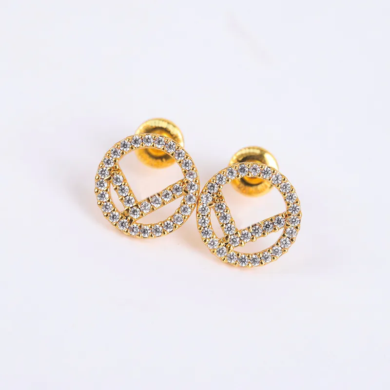 Designer Pearl Stud Earrings For Women Earring Luxurys Designers Fashion Jewelry Hoop F Letter Earrings For Wedding With Box D2110292Z