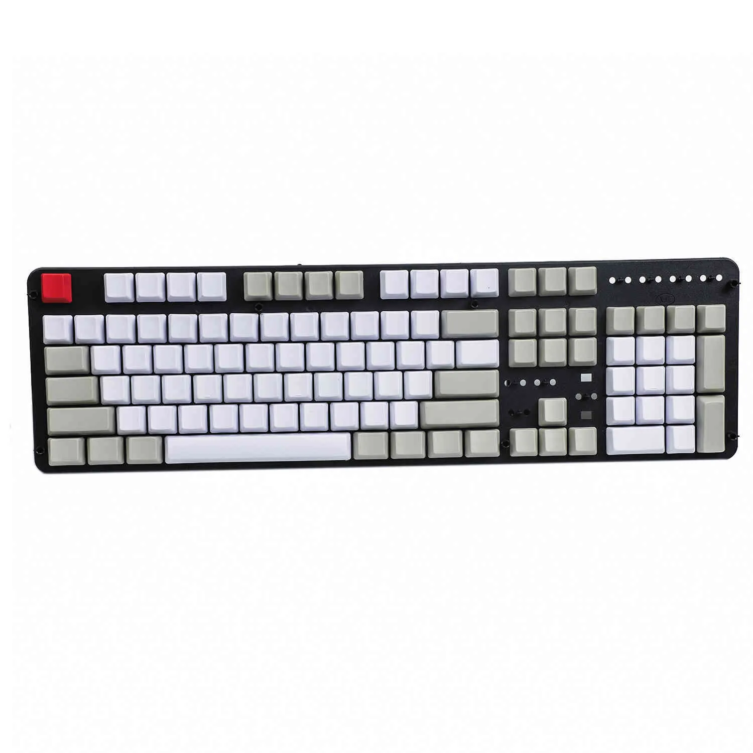Blank 108 104 ANSI ISO-layout YMDK Tjock PBT KeyCap OEM Cherry MX Switches 61 87 108 Mekanisk Gaming Keyboard GK64X SP64
