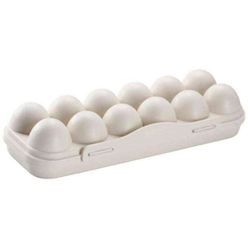 Egg Holder Storage Box Refrigerator Crisper Tray Container Home Organization Shockproof Drawer Case Kitchen