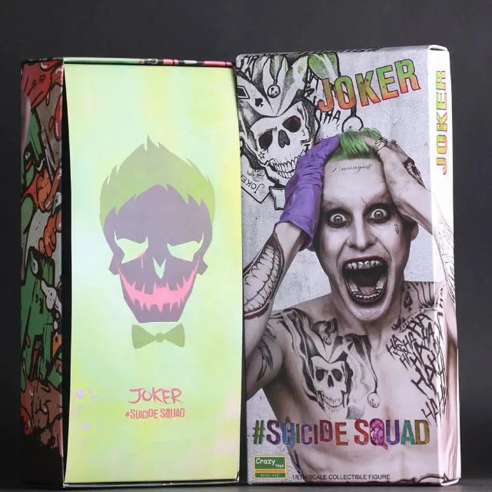 Joker 2021 Kids Çılgın Oyuncaklar DC Suicide Squad Action Figür Pvc Bebek Aksiyon Şekil Koleksiyon Modeli Toy290x6003221