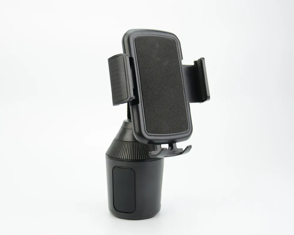 Justerbar kopp bilmonteringstelefoner Universal plast telefonhållare bascellsstöd supportfäste