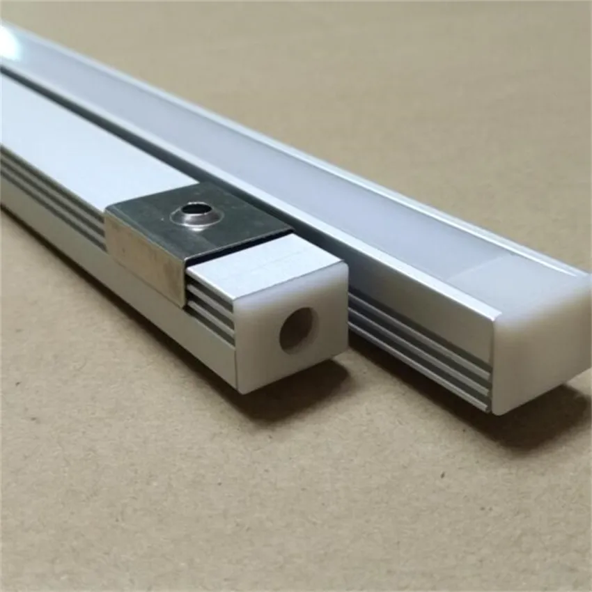 Delivery Cost High Quality 2M PCS U shape aluminum profile led aluminum groove with Cover set and PC cover & Clip for led bar234C