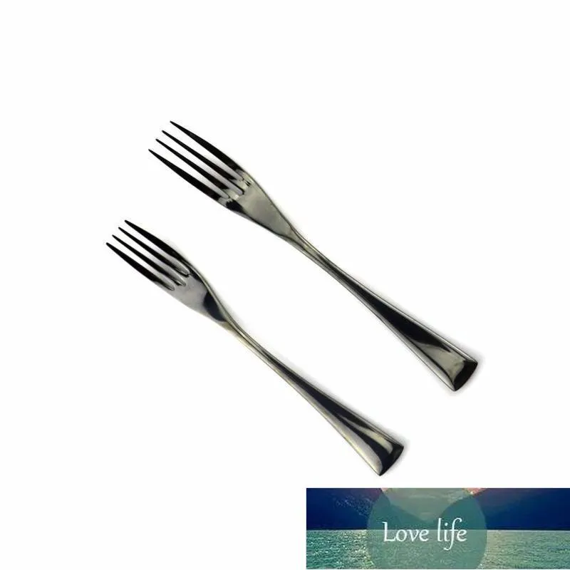 20 30 stuks glanzende zwarte flatware bestek Set 18 10 roestvrij staal servies steak lnife diner vorken lepels zilverware set1 fac2051