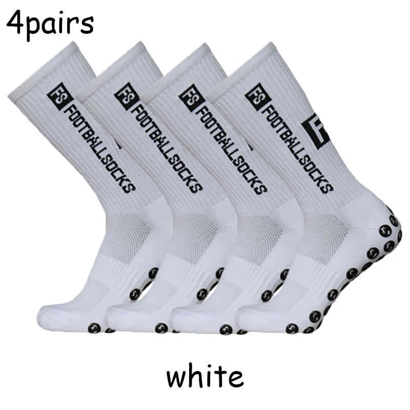 es/ensemble FS Football Grip anti-dérapant sport compétition professionnelle Rugby Football chaussettes hommes et femmes