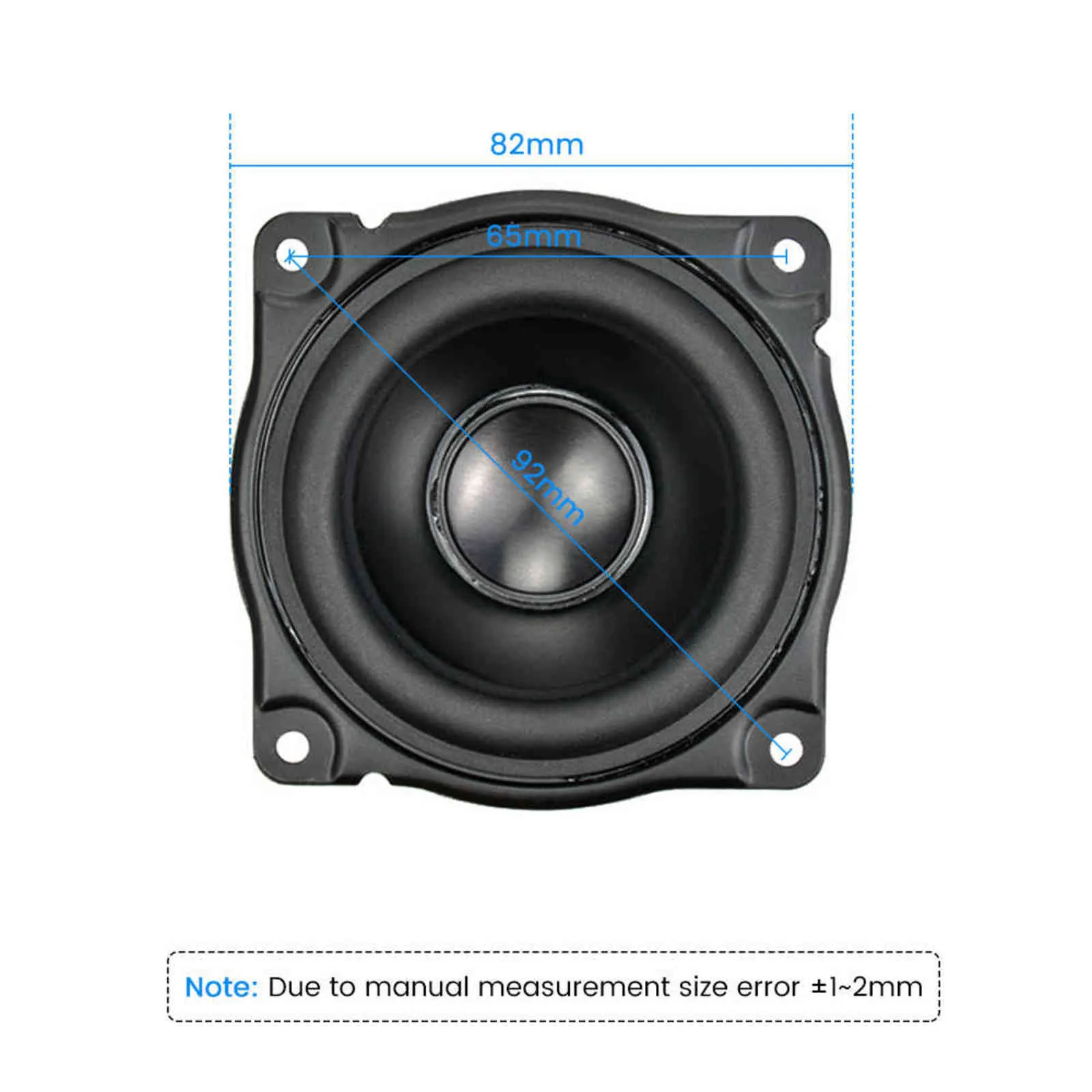 AIYIMA 3 インチオーディオスピーカーフルレンジ 4 オーム 15 ワット高強度ネオジム磁気低音軽量アルミ流域オーラ H1111