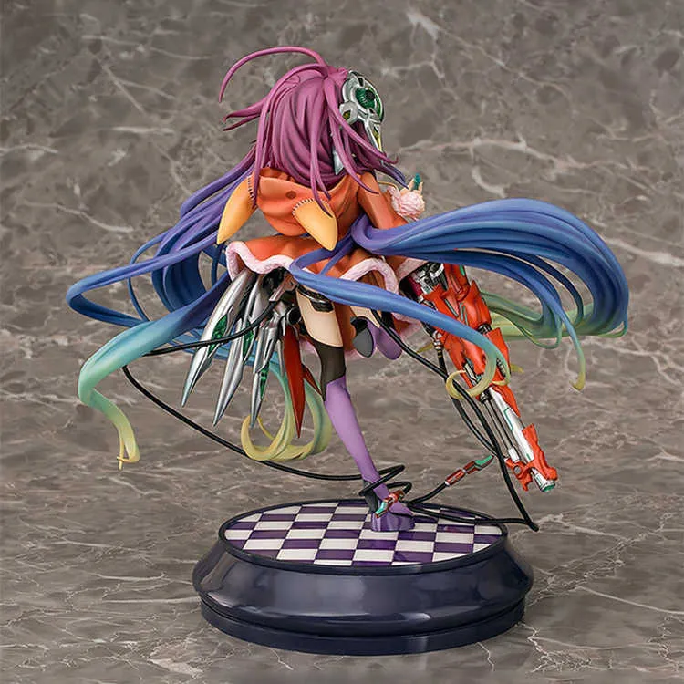 No Game No Life Zero Shuvi Anime Figures 22CM PVC Action Figure Game character sexy girl Figure Model Toys Collection Doll Gift Q03774298