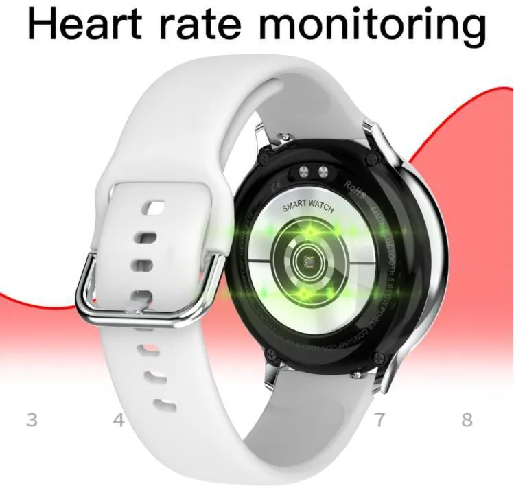 Set0 Smart Watch Active 2 44 mm zegarków IP68 Wodoodporna prawdziwa iOS Android Watches z Drop3874642