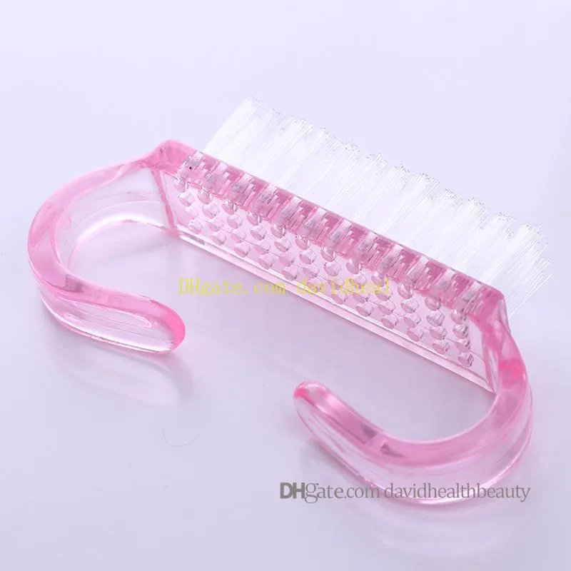 6837 cm Pink Nail Art Dust Brush fingernail Clean Manicure Pedicure Tool Nailart Accessory6544956