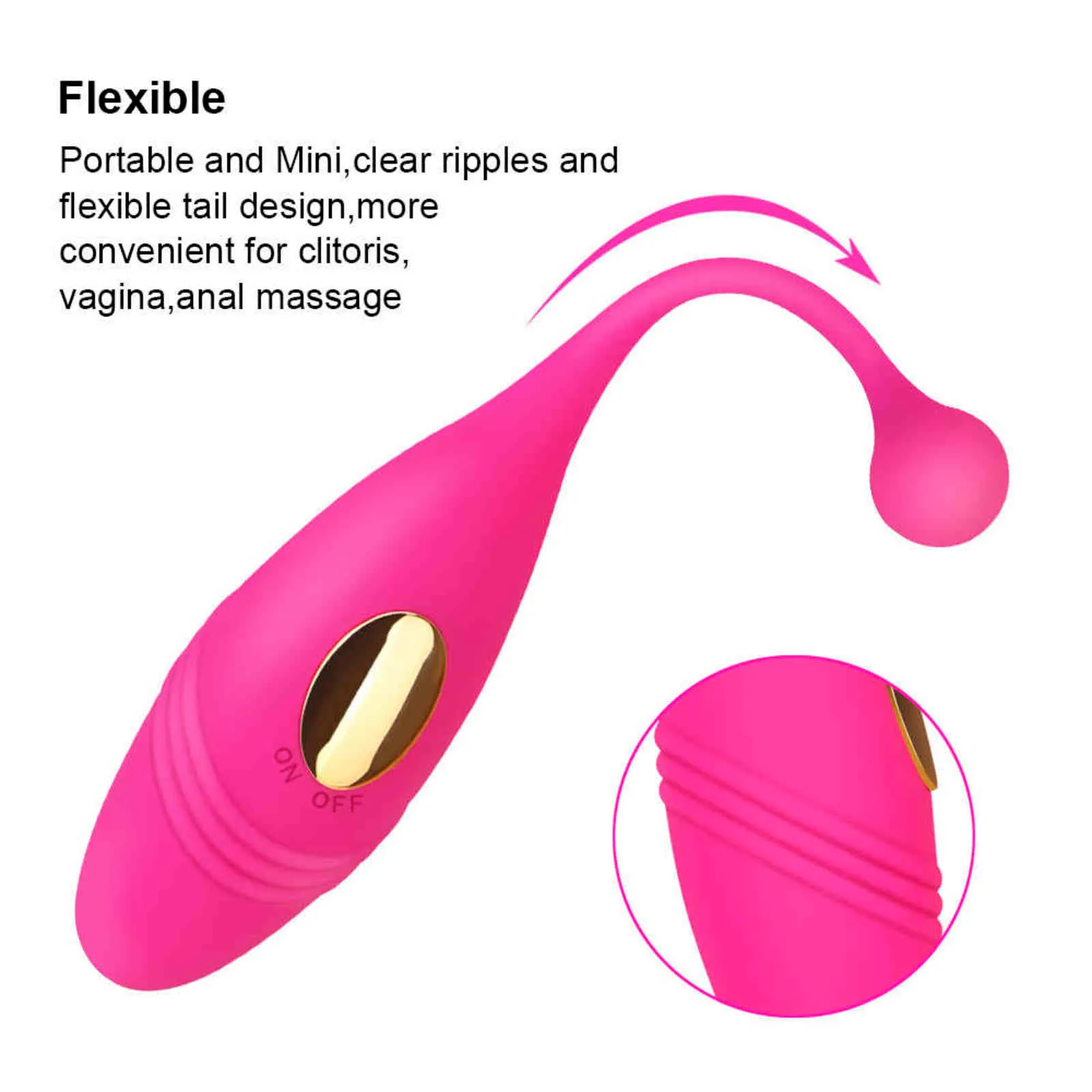 NXY Drahtlose Sex Spielzeug Vibratoren Für Frauen Anal Plug Klitoris Massage l Kugeln Weibliche Sextoys Erwachsene Produc_voghion.com