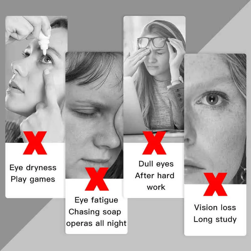 ANLAN умный массажер для глаз 4D визуализация массажная маска очки EMS вибрация 40 компресс снимает усталость 2101081474293