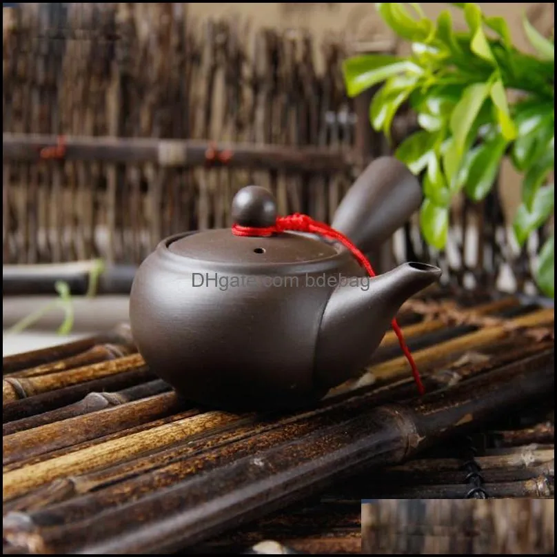 100ml Yixing Handmade Chinese Tea Set Pot Chinese Kung Fu Tea Pots Kettle Teapot purple sands Ceramic Pottery China Tea Sets Pitcher