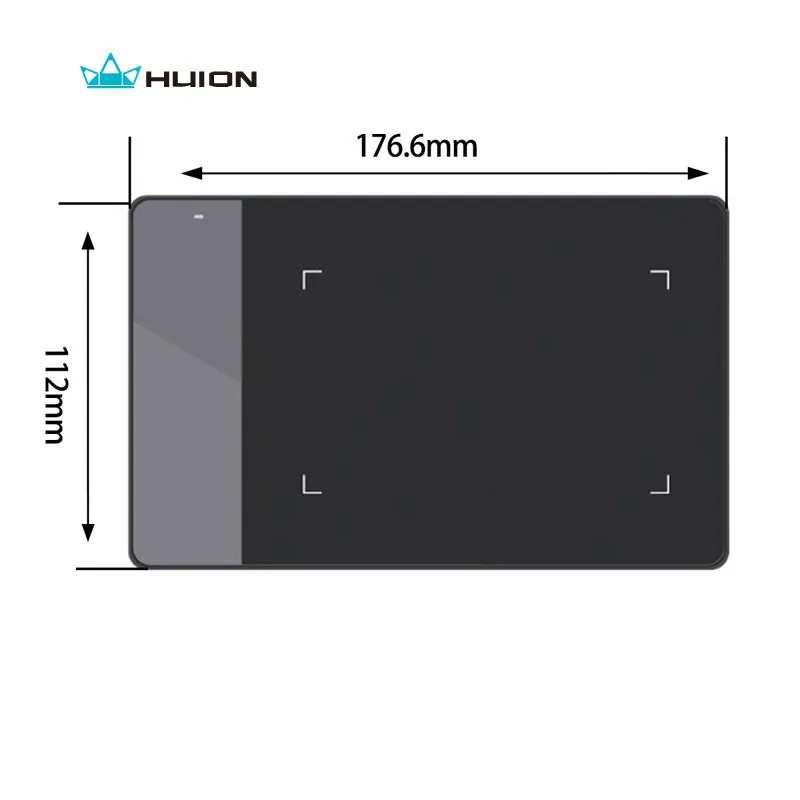 Huion 420 Professional Gráficos desenho Tablet Tablet Signature Tblet Digital Perfect Osu com Gift Ten Pen Nibs
