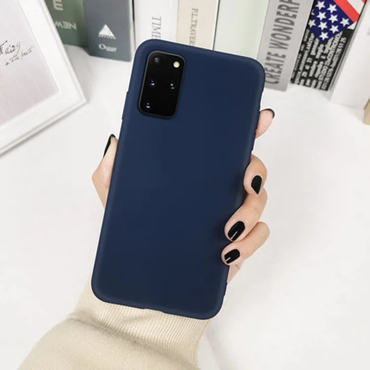 Fodral för Samsung Galaxy S20 Ultra S8 S9 S10 S20 PLUS A01 A21 A31 A51 A71 5G A10 A20 A30 A40 A50 A70 Silikon Soft Cover Case