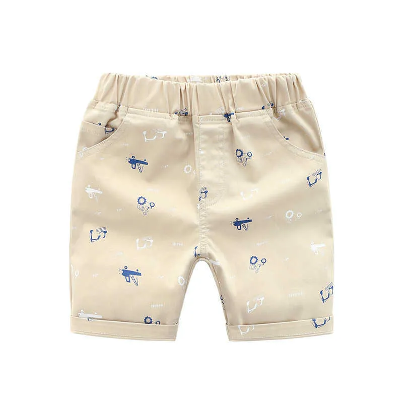 Été Enfants Shorts Garçon Fille Enfant Harem Dinosaur Pantalon Lâche Armée Enfants Vêtements Enfant Bébé Vêtements De Sport 210723