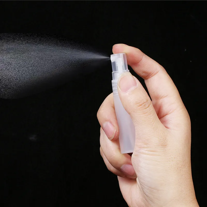 5ml 10ml Plastic Perfume Bottle Refillable Mist Sprayer Mini Promotion Sample Atomizer Empty Test Vials