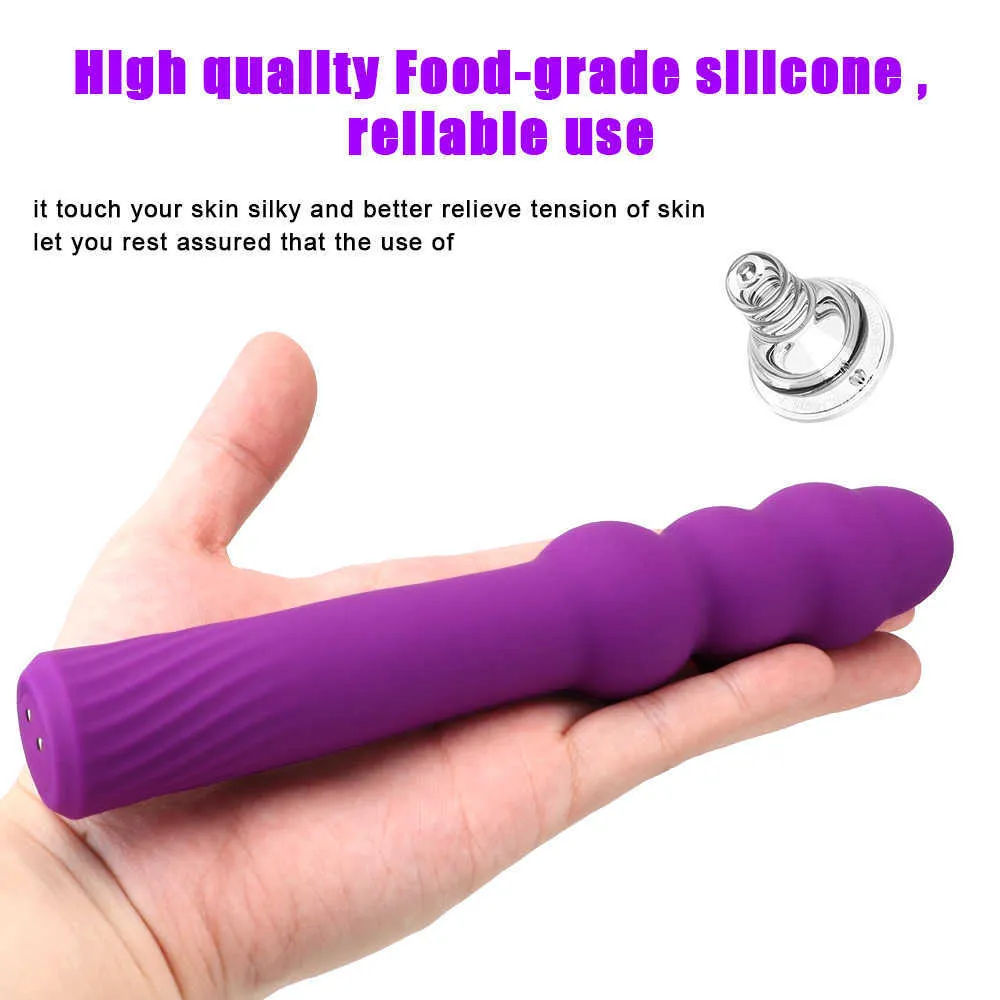 Massage Items Sexy Products Toys for Women Man Clitoris Stimulator 9 Speed Thread Massager G Spot Dildo Vibrator
